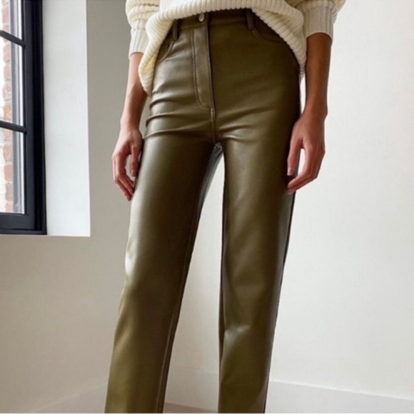 Wilfred Pants - ARITZIA WILFRED THE MELINA PANT AVOCADO GREEN SIZE 2